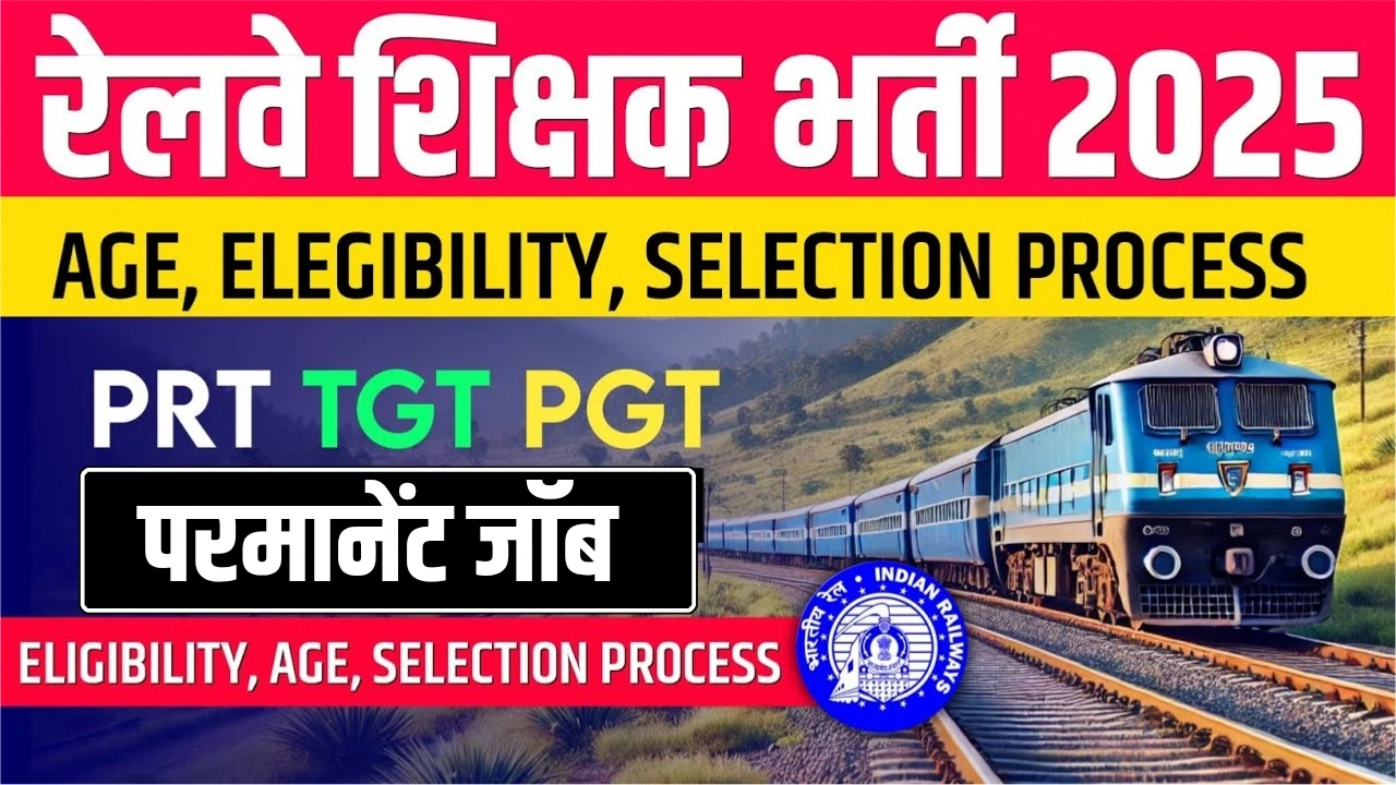 Railway teacher recruitment 2025