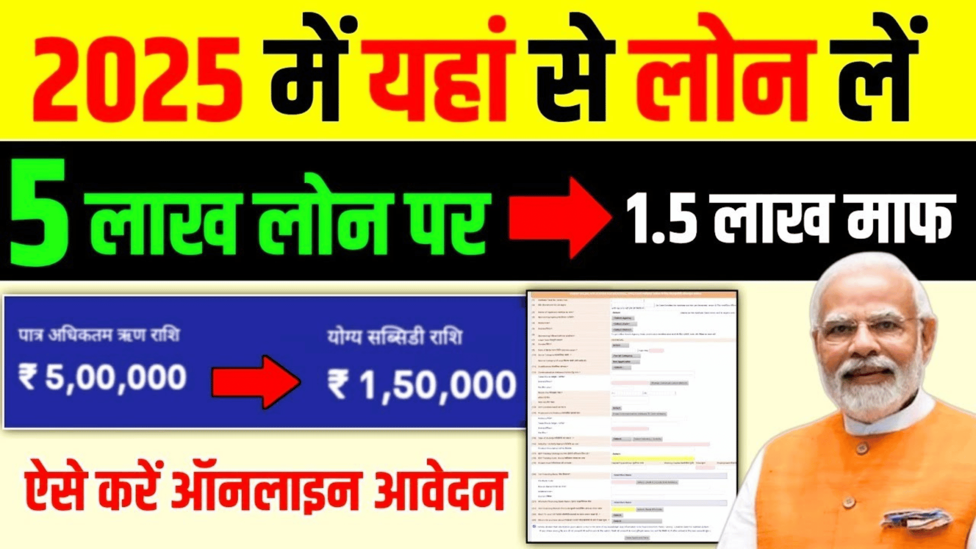 Best govt loan scheme 2025